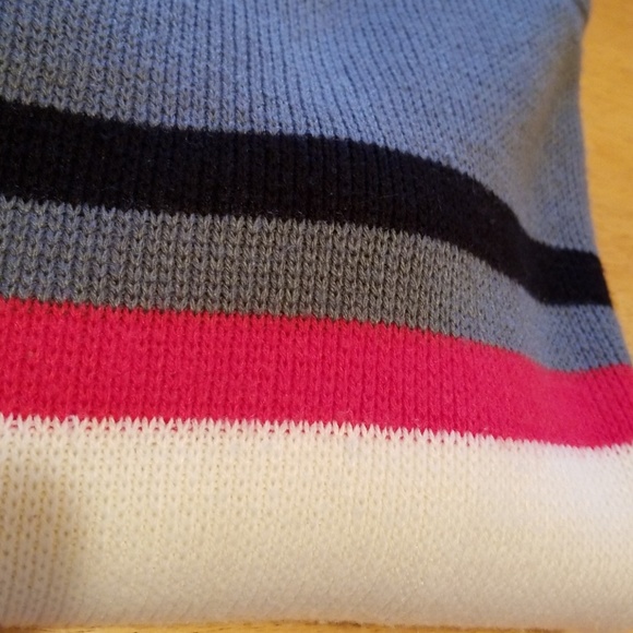 Men's Multicolored Crewneck Sweater - Size: Large - Picture 6 of 8